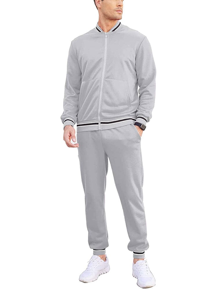 2 Teil Athletisch Jogging Anzug Sets With Pockets