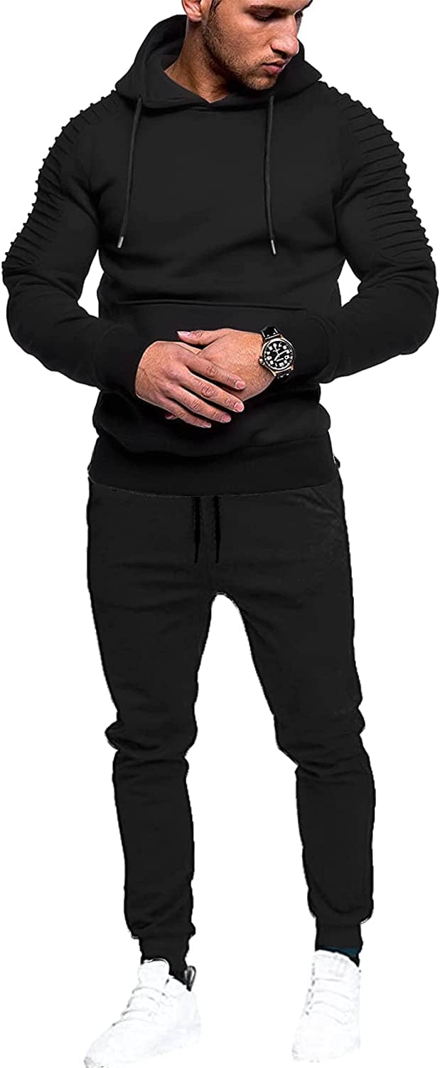2 Teil Hoodie Jogging Athletisch Suits