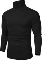 Slim Fit Basic Rollkragen Strick Pullover Pullover