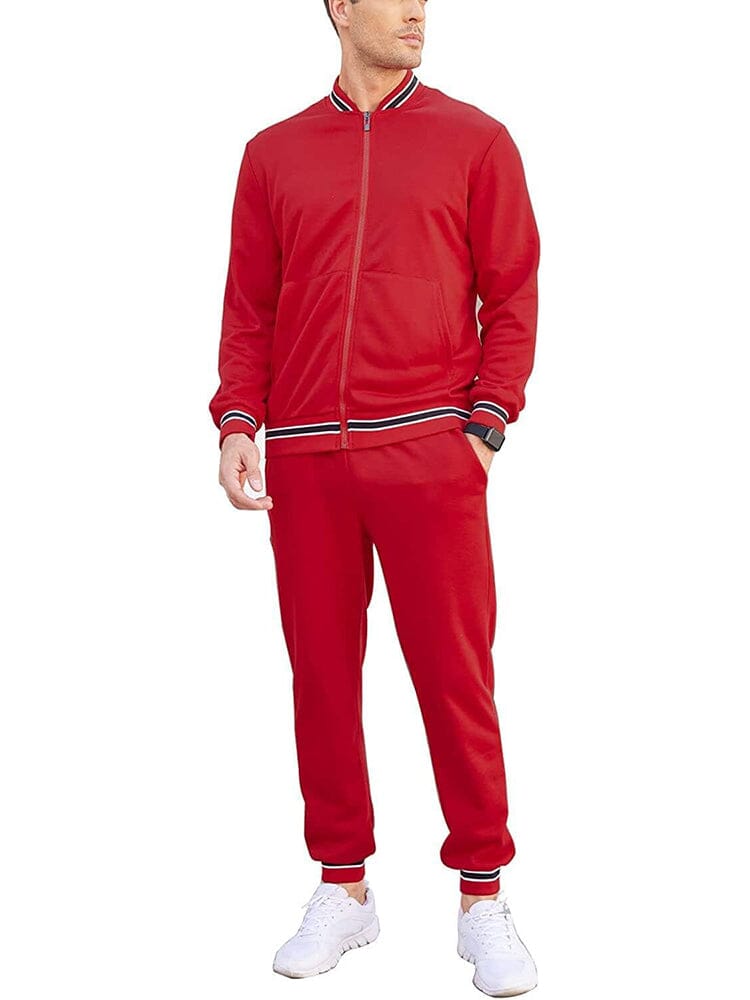 2 Teil Athletisch Jogging Anzug Sets With Pockets