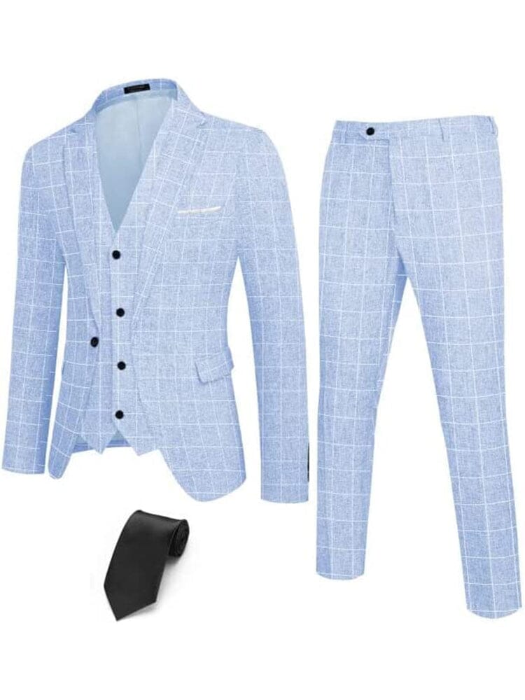 4-Teil One Knopf Blazer Anzug Sets
