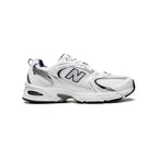 New Balance 530 Schuhe Herren Weiß Silber und Blau Navy Running Casual