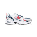 New Balance 530 Schuhe Herren Weiß Blau und Rot Running Casual
