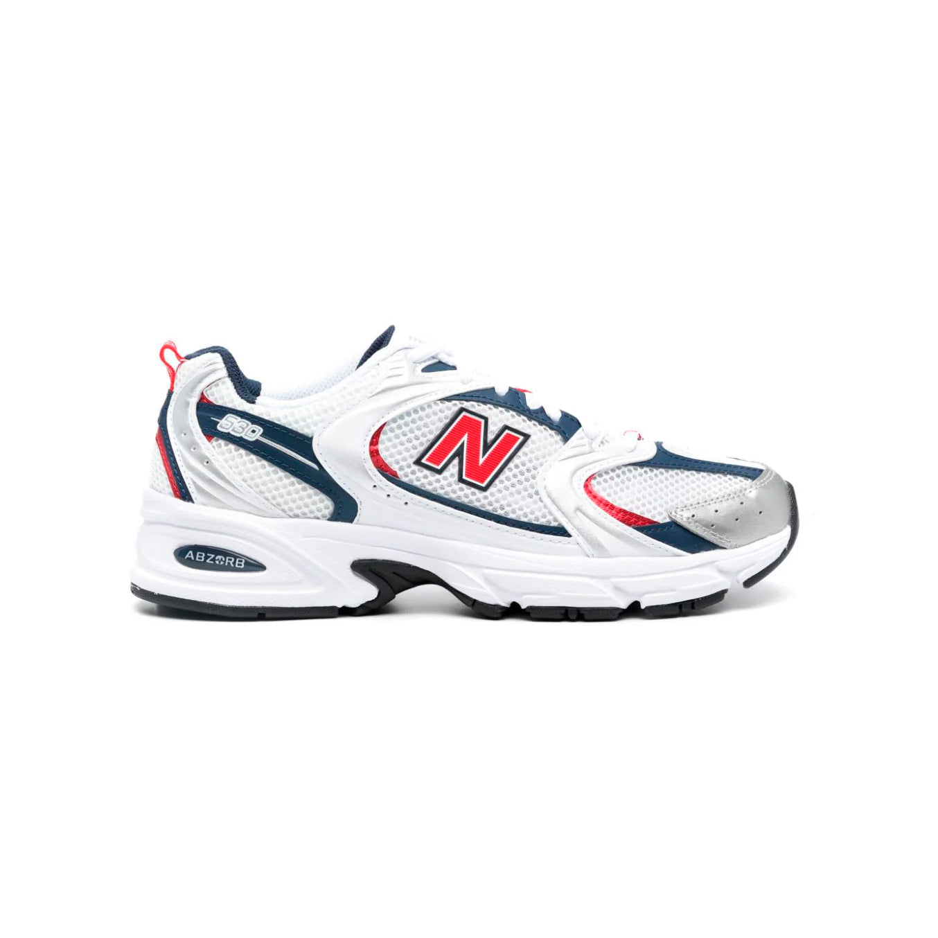 New Balance 530 Schuhe Herren Weiß Blau und Rot Running Casual