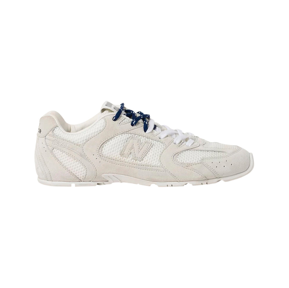 New Balance 530 x Miu Miu Schuhe Damen Weiß in Leder Scamosciata Elegant