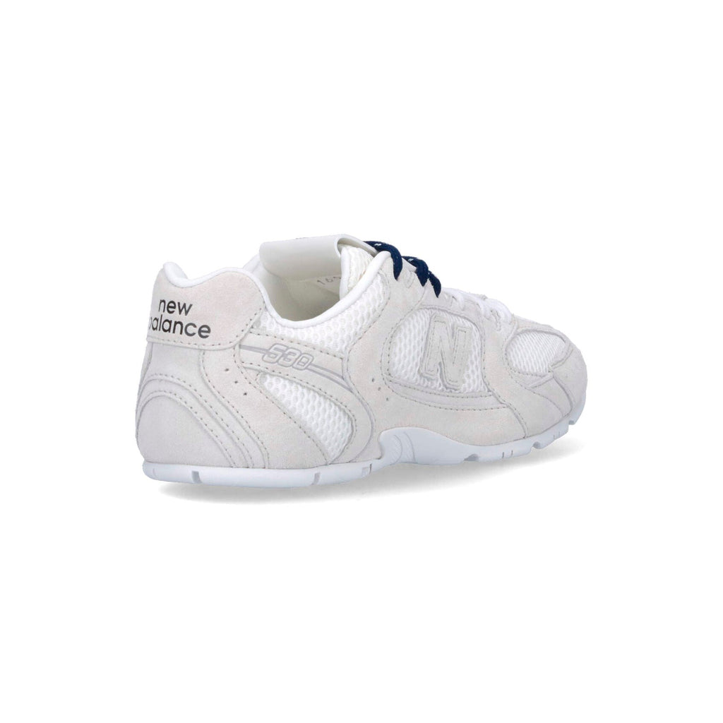 New Balance 530 x Miu Miu Schuhe Damen Weiß in Leder Scamosciata Elegant