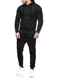 Casual 2-Teil Mit Kapuze Running Sport Anzug Sets