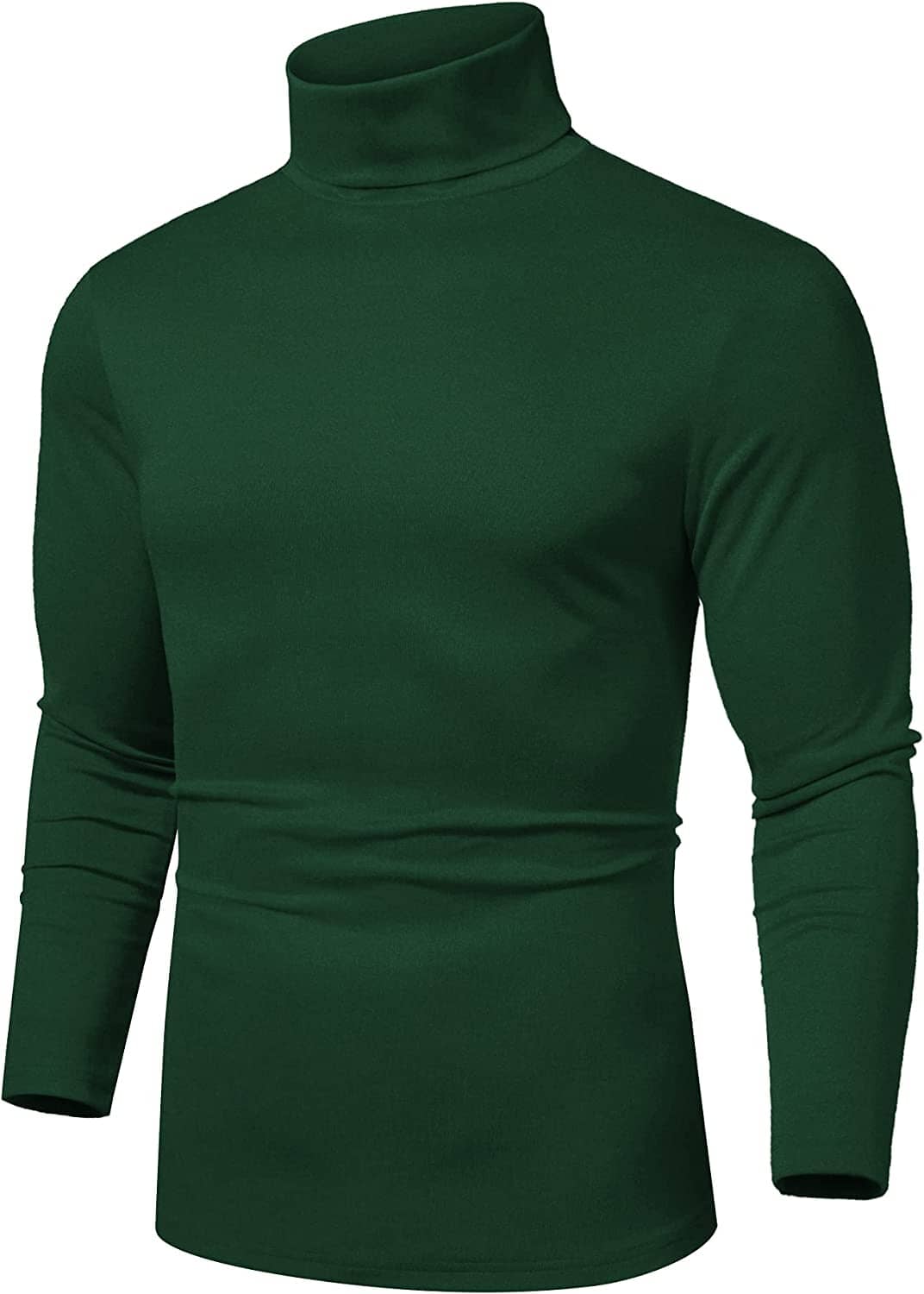Slim Fit Basic Rollkragen Strick Pullover Pullover