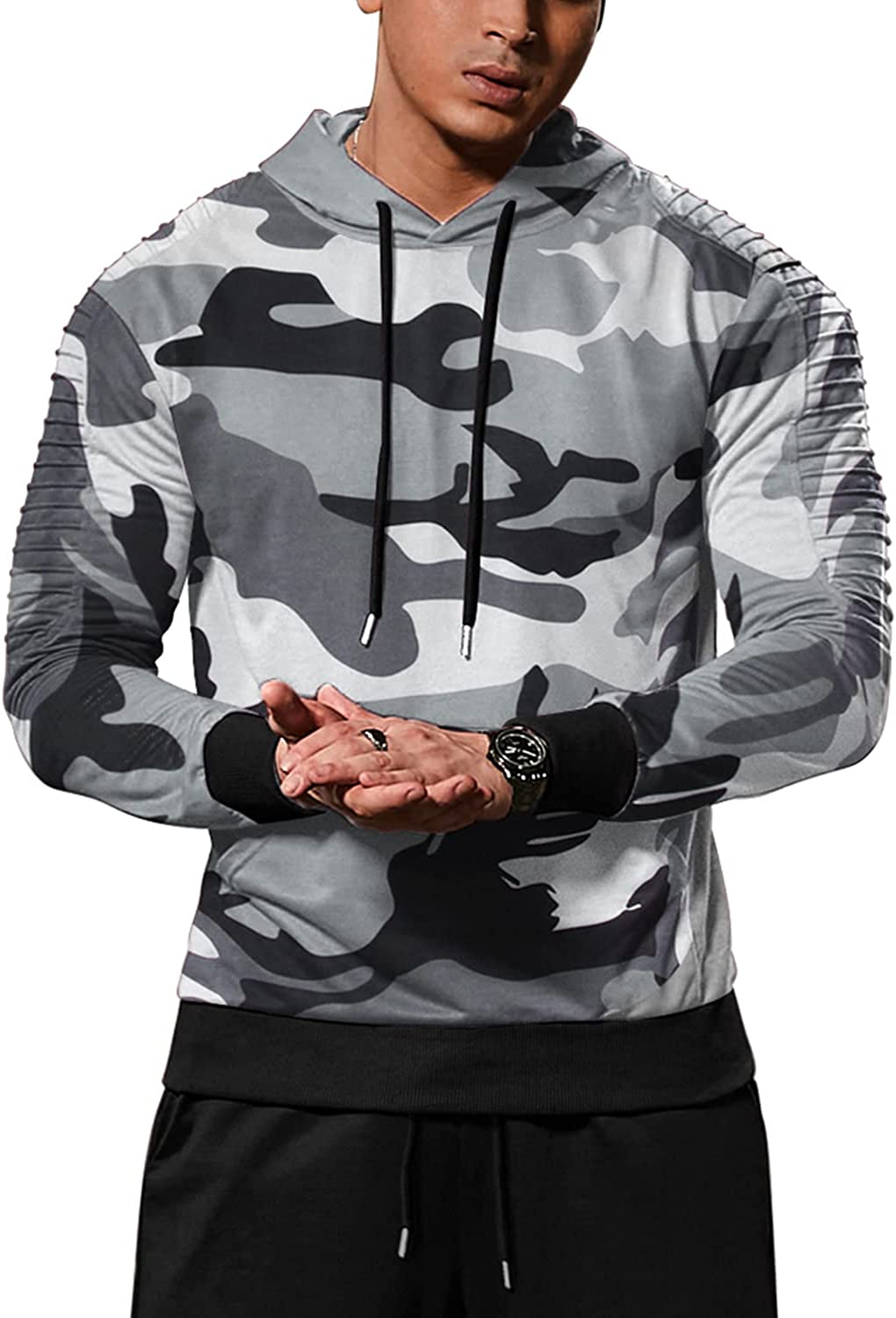 Lightweight Gym Athletisch Pullover Mit Kapuze Pullover With Pocket