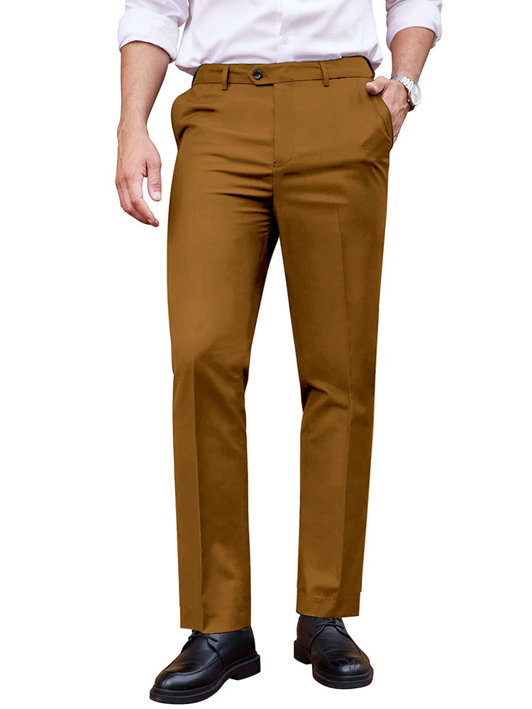 Klassisch Fit Flach Front Straight Hose