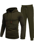 2 Teil Workout Hoodies Sets Sweatsuits