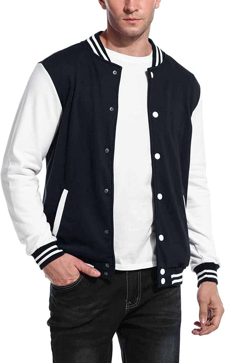 Fashion Varsity Baumwolle Bomber Jacken