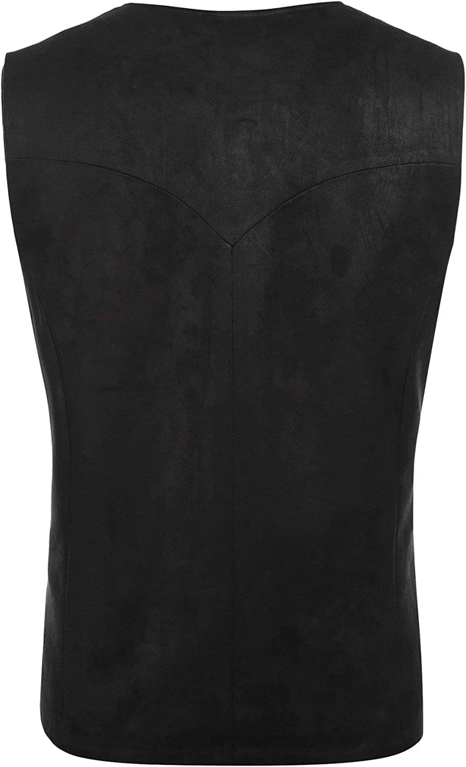 Western Suede Leather Weste Anzug