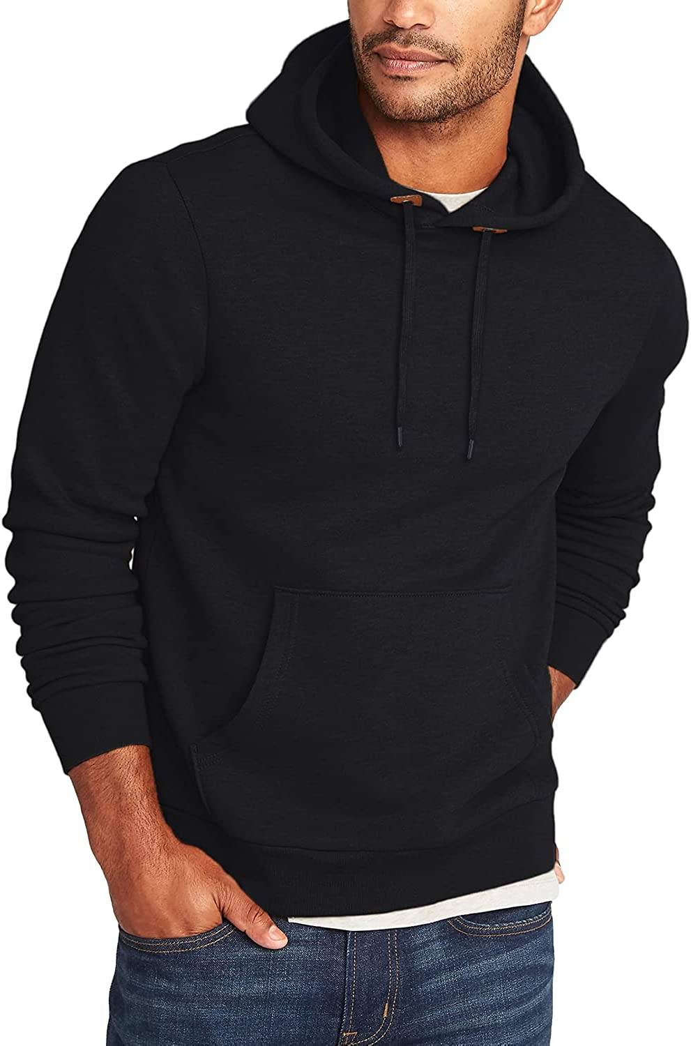 Men's Athletisch Hoodie Lang Ärmel Drawstring Sports Pullover Mit Kapuze Casual Fashion Sweatshirt with Pockets