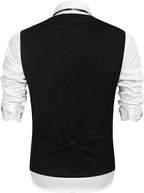 Slim Fit Business Anzug Weste