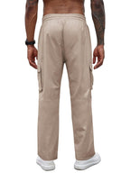 Casual Klassisch 100% Baumwolle Cargo Hose