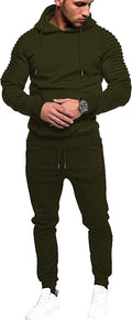 2 Teil Hoodie Jogging Athletisch Suits