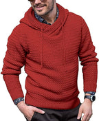 Strick Dick Warm Mit Kapuze Pullover Pullover
