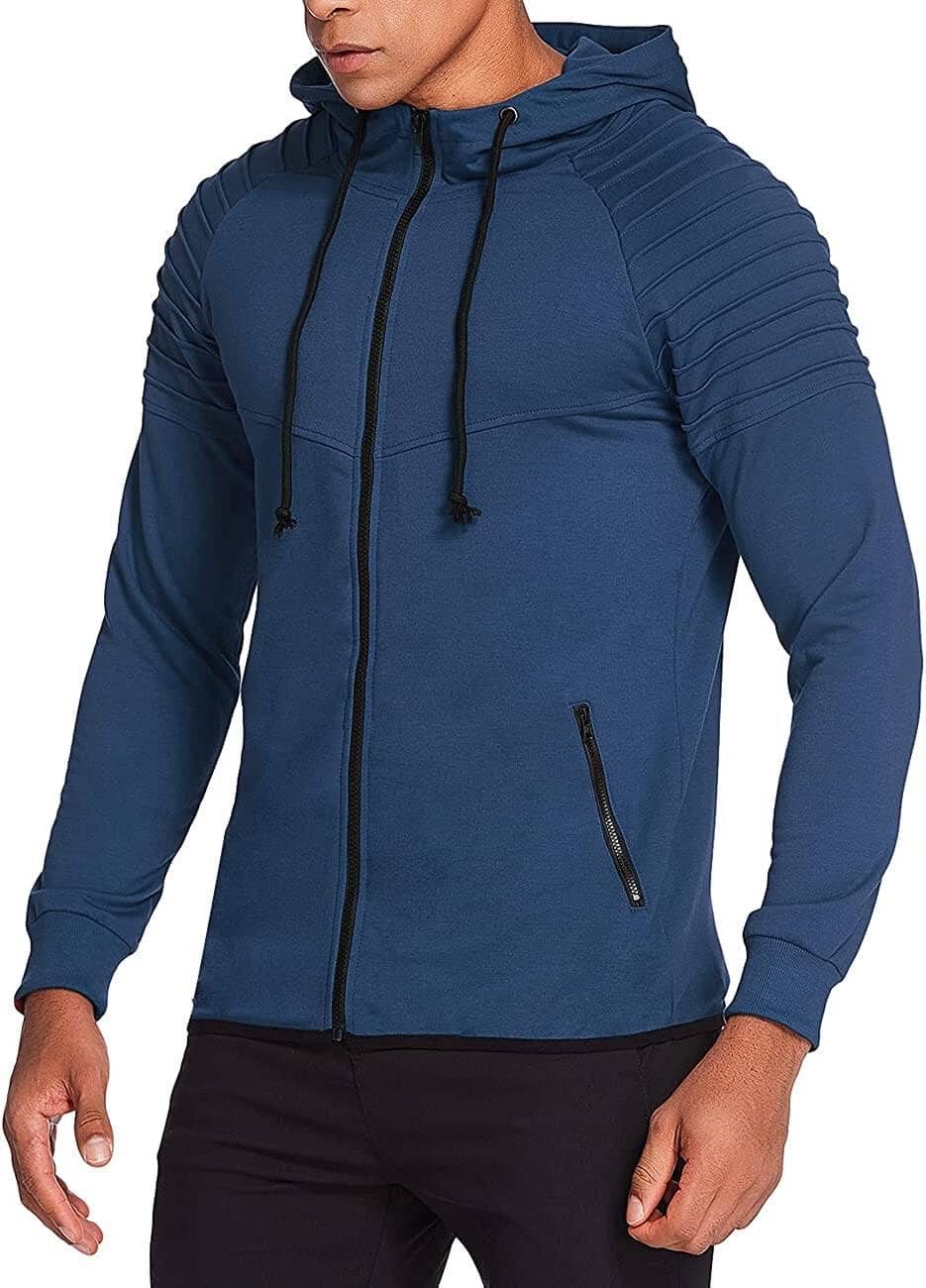 Fashion Lang Ärmel Mit Kapuze With Zipper Pocket
