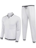 2 Teil Athletisch Jogging Anzug Sets With Pockets