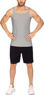 2 Pack Tank Tops Baumwolle Workout Undershirts