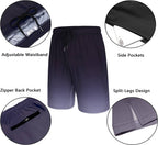 Men's 2 Pack Gym Workout Shorts