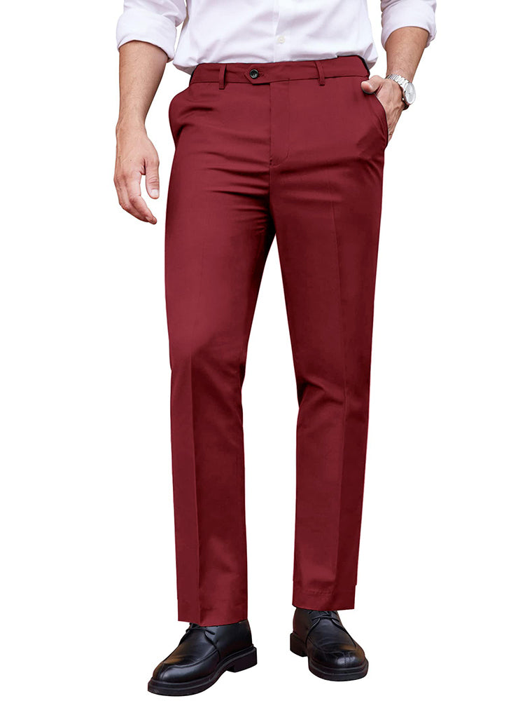 Klassisch Fit Flach Front Straight Hose