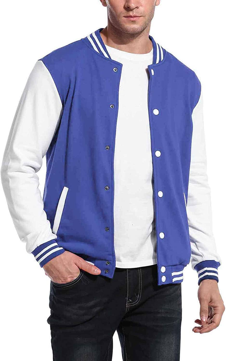 Fashion Varsity Baumwolle Bomber Jacken
