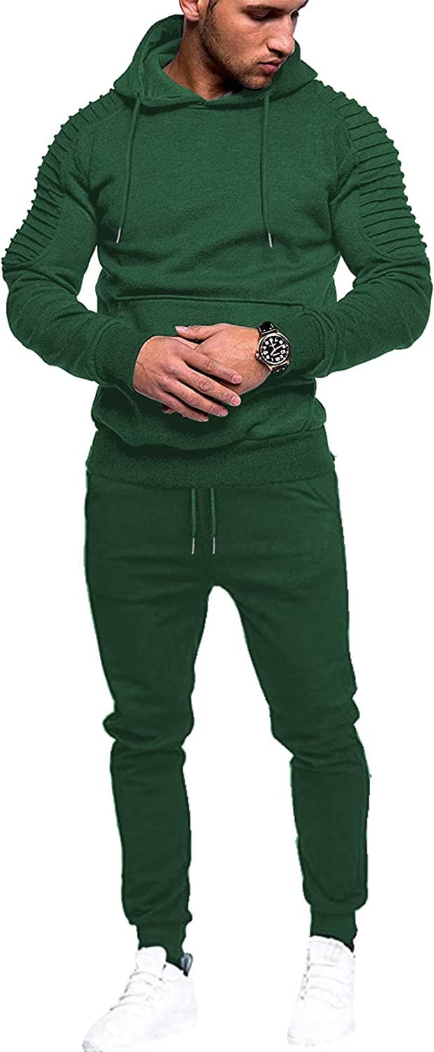 2 Teil Hoodie Jogging Athletisch Suits