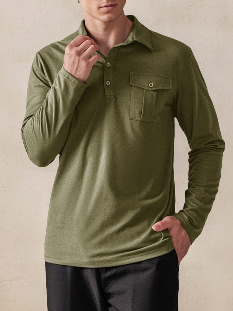 Klassisch Utility Polo Hemd