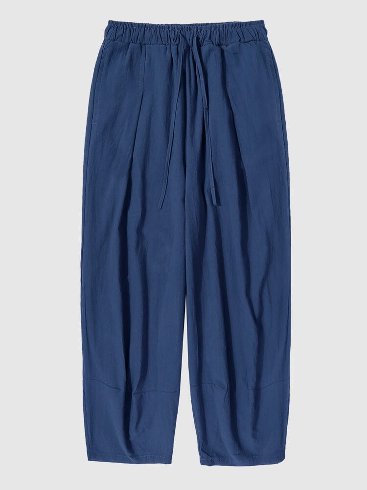 Casual bloomers Leinen Hose