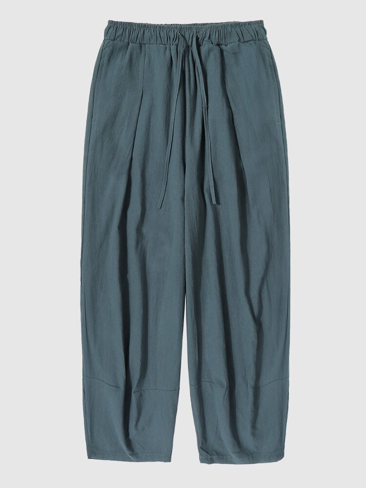 Casual bloomers Leinen Hose