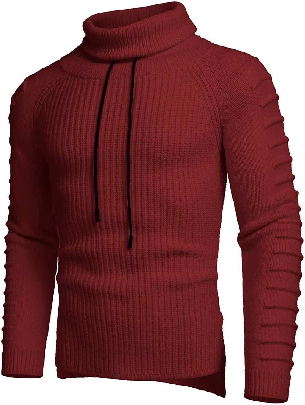 Strick-Rollkragenpullover für Herren – Premium Thermal mit Schalkragen