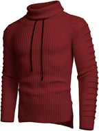 Strick-Rollkragenpullover für Herren – Premium Thermal mit Schalkragen