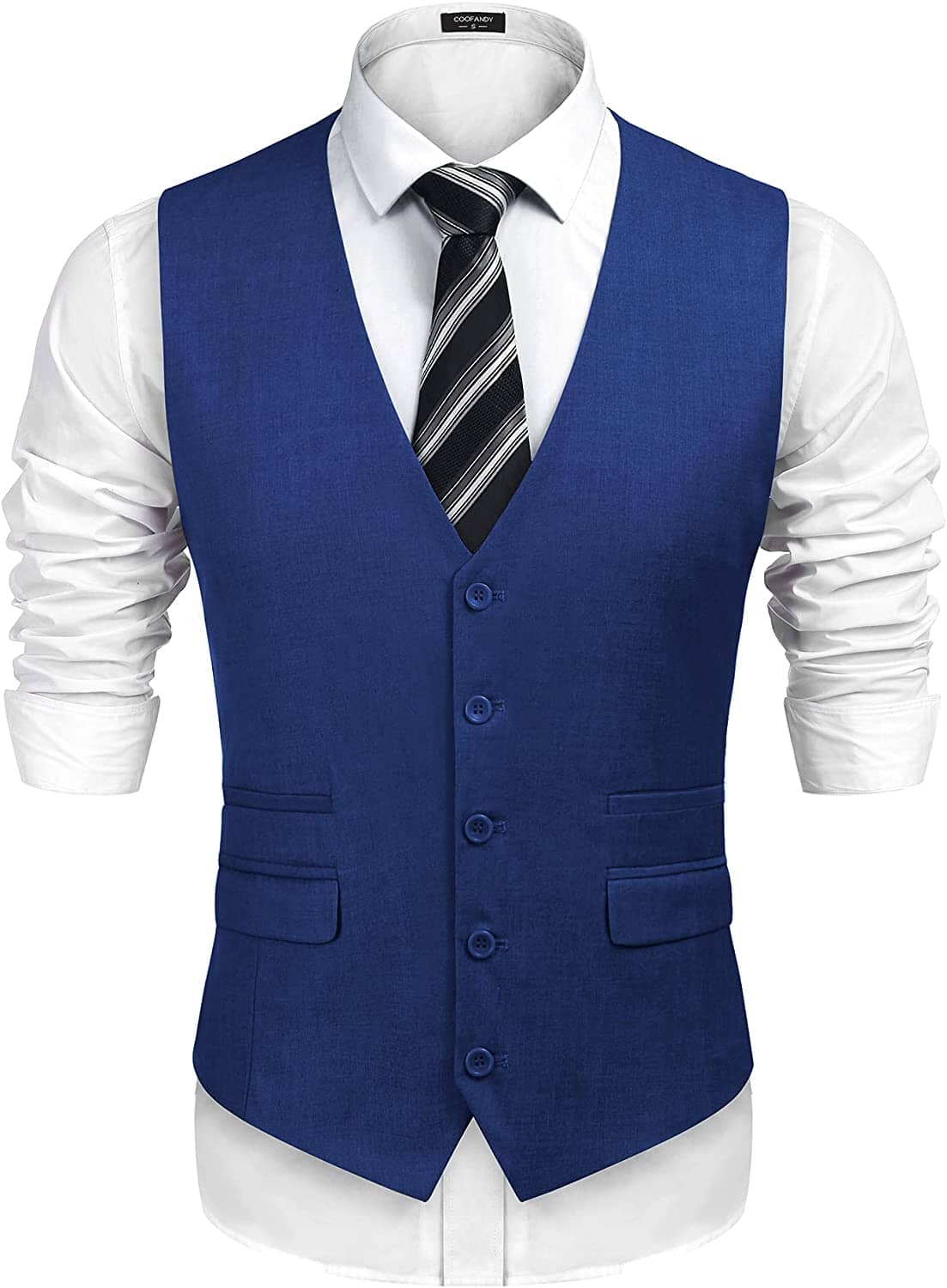 Slim Fit Business Anzug Weste