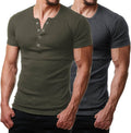 2 Pack Kurz Ärmel Workout Gym T-Hemd