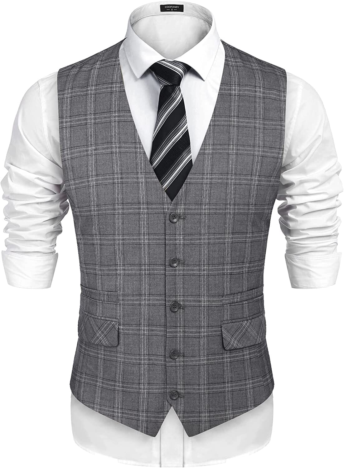 Slim Fit Business Anzug Weste