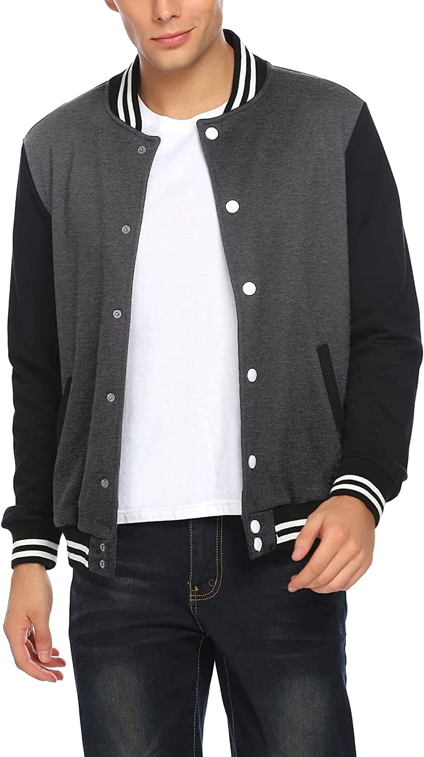 Fashion Varsity Baumwolle Bomber Jacken