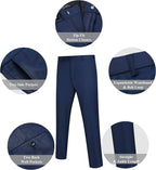Klassisch Fit Flach Front Straight Hose