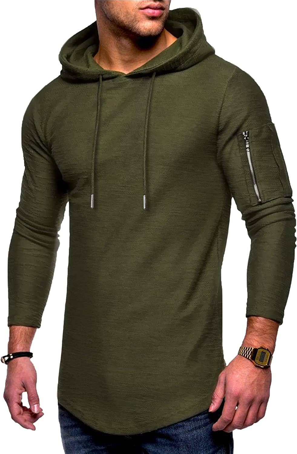 Uni Color Athletisch Hoodie