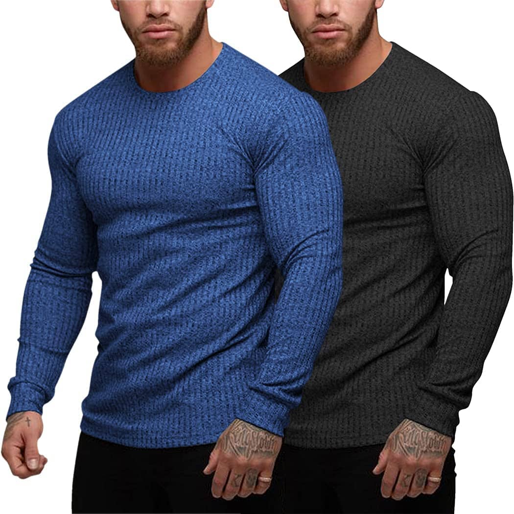 2-Pack Stretch Gym Bodybuilding T-Hemd