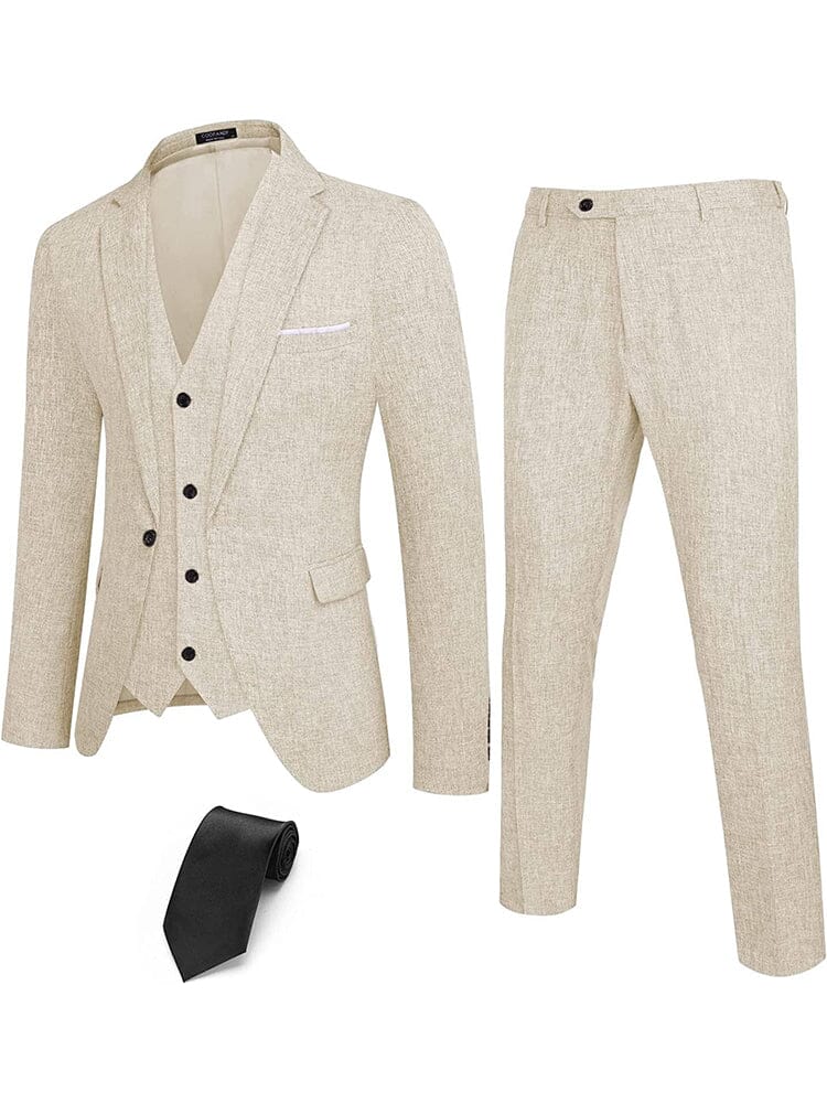 4-Teil One Knopf Blazer Anzug Sets