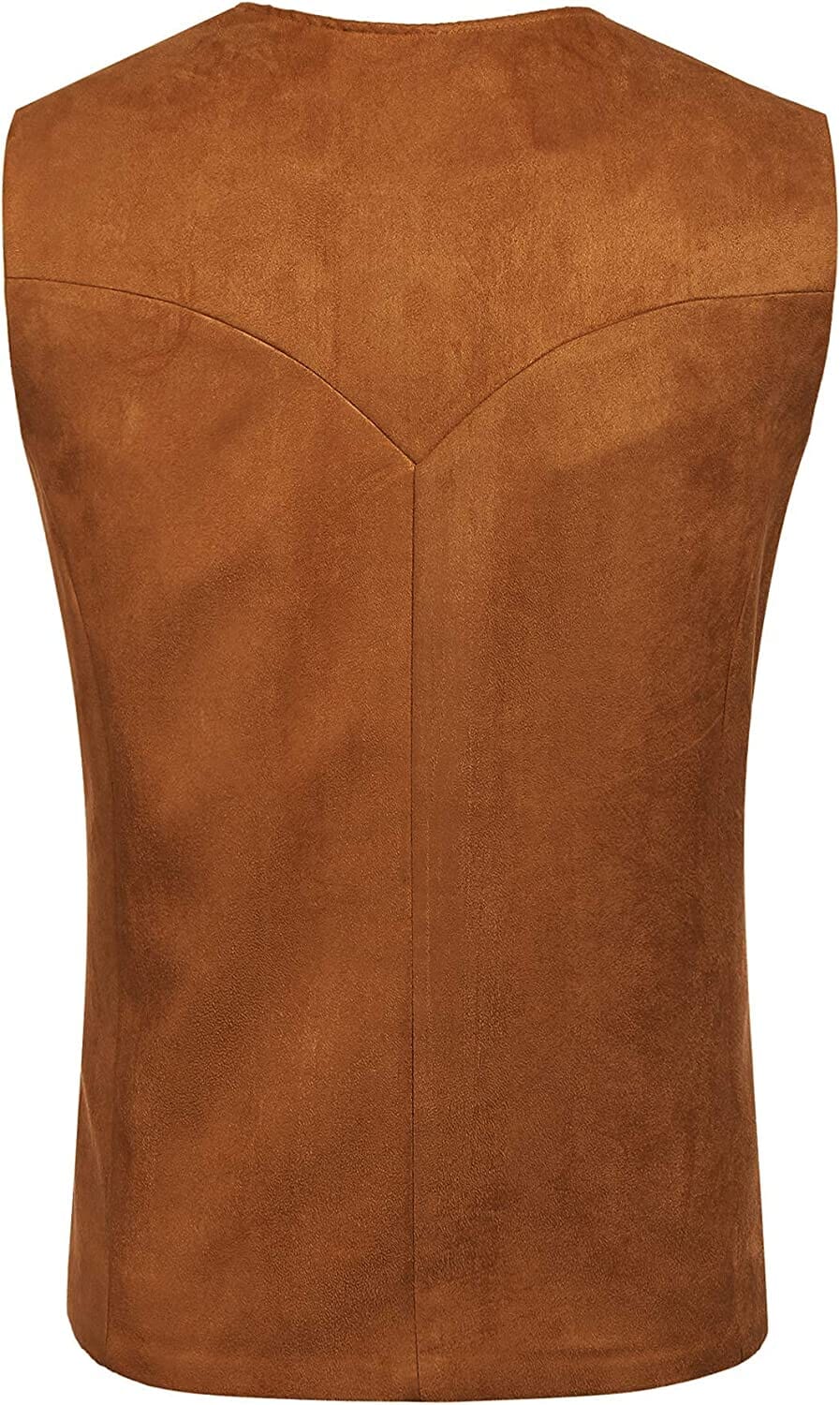 Uni Suede Leather Anzug Weste