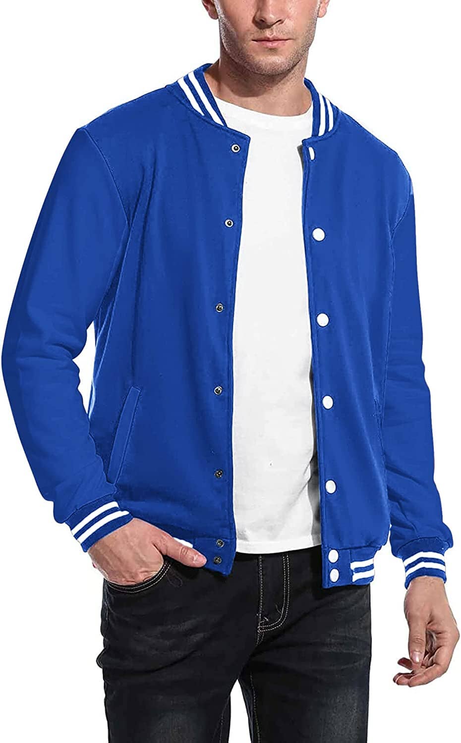 Fashion Varsity Baumwolle Bomber Jacken