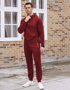 2 Teil Zip Hoodie and Jogginghose Set