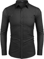 Men's Casual Lang Ärmel Hemd (US Only)