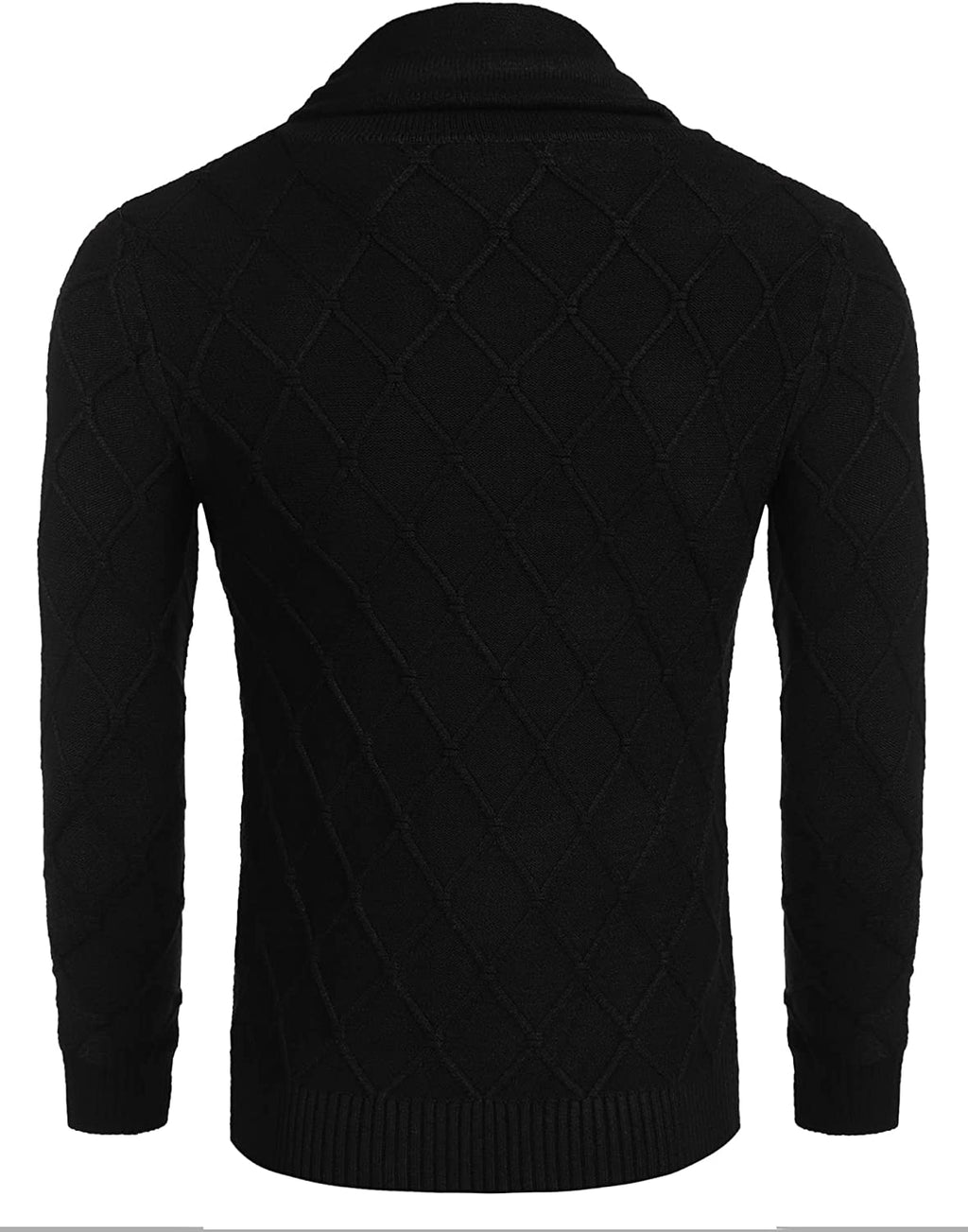 Men's Strick Rollkragen Pullover Casual Thermal Lang Ärmel Pullover