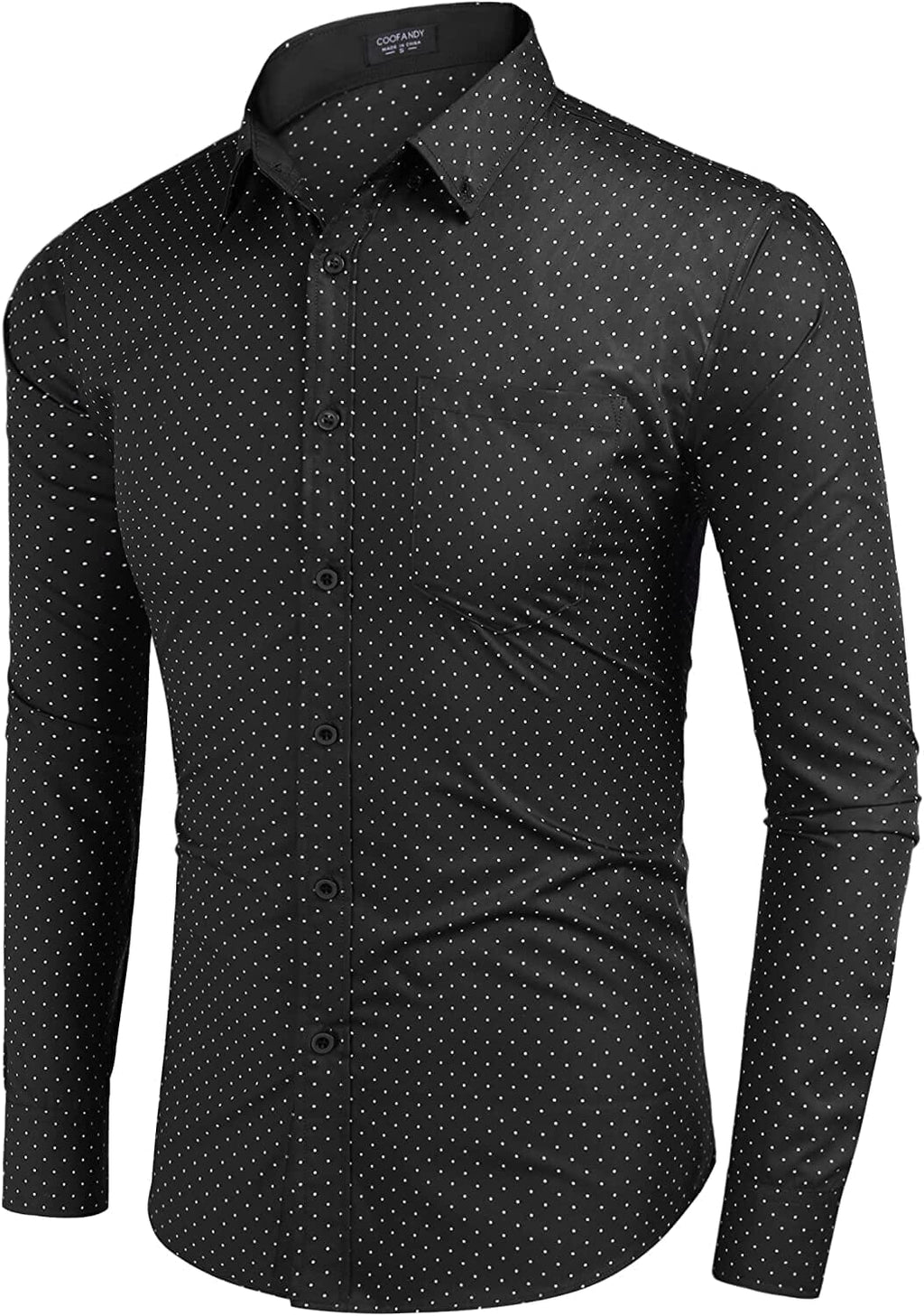 Men's Casual Lang Ärmel Hemd (US Only)