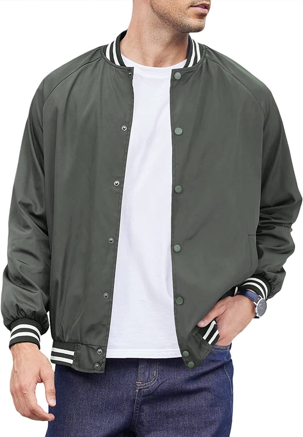 Varsity Lightweight Baseball Bomber Jacken
