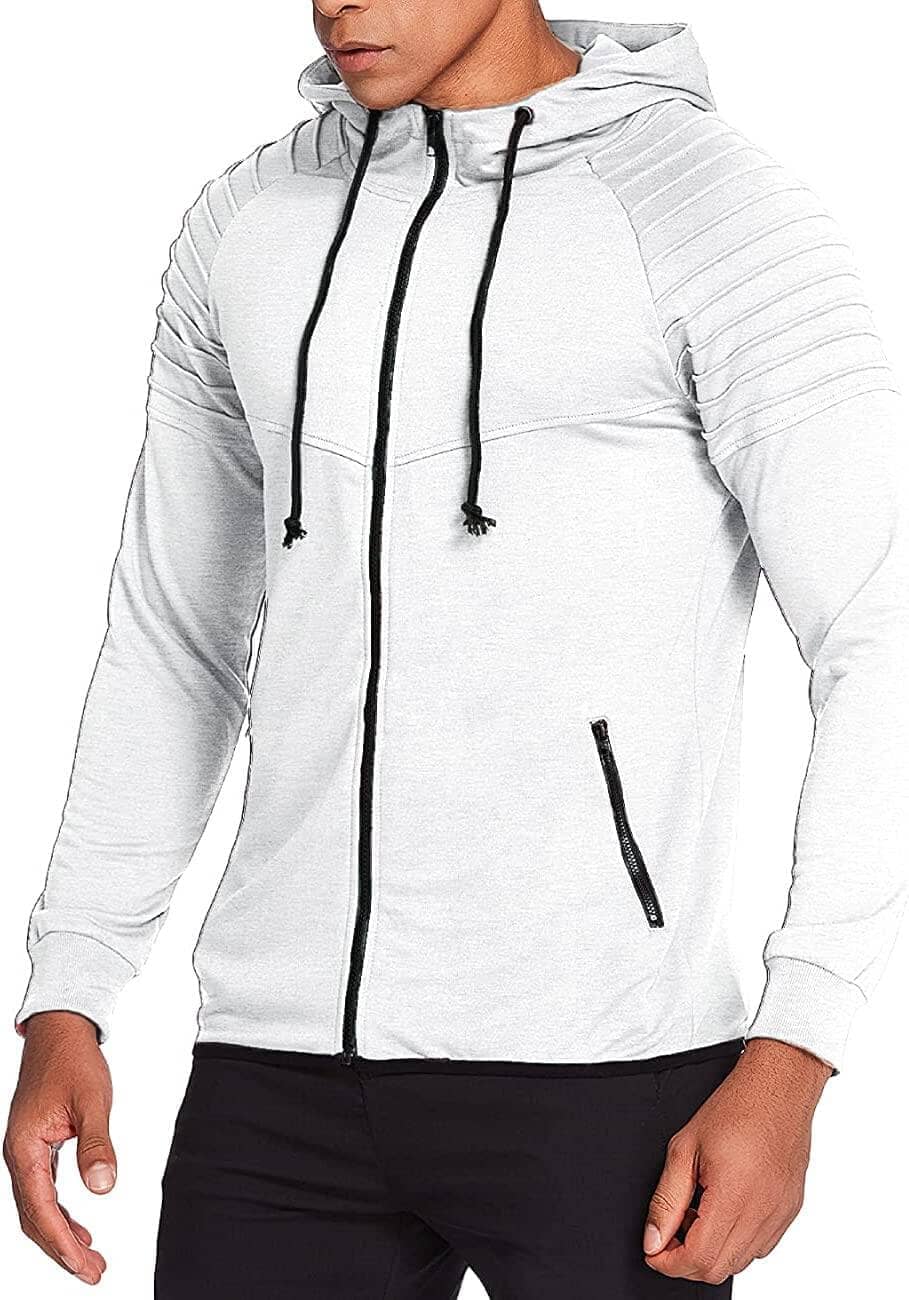 Fashion Lang Ärmel Mit Kapuze With Zipper Pocket